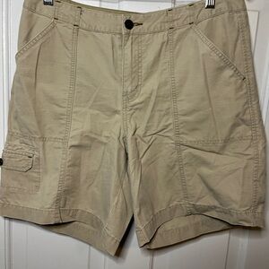 Eddie Bauer Women's Tan Cargo Shorts